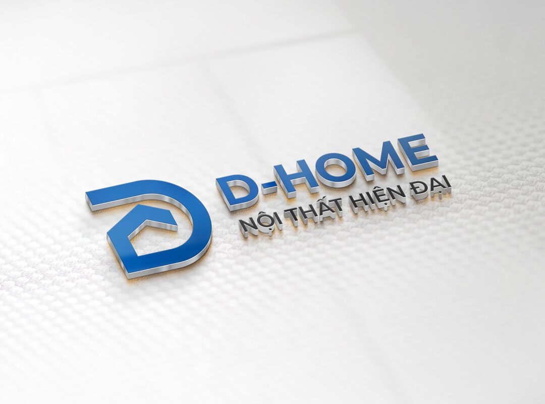 Thiết kế logo công ty nội thất Dhome