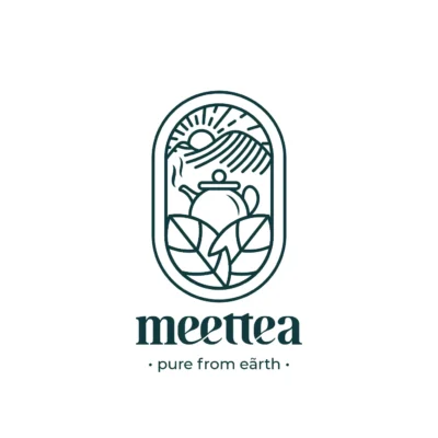 Thiết kế logo trà meettea